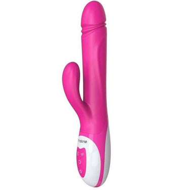 Vibratore Doppia Azione in Silicone Morbido con Wave e 7 Modalità di Stimolazione
